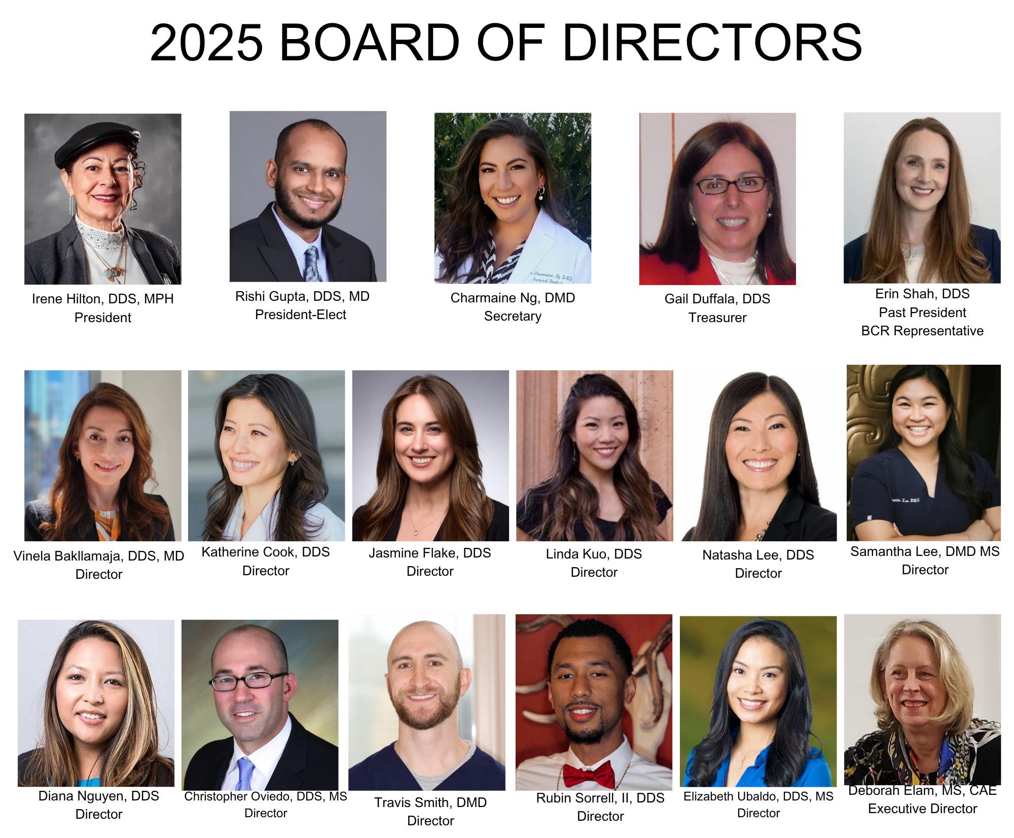 2025 Board of Directors