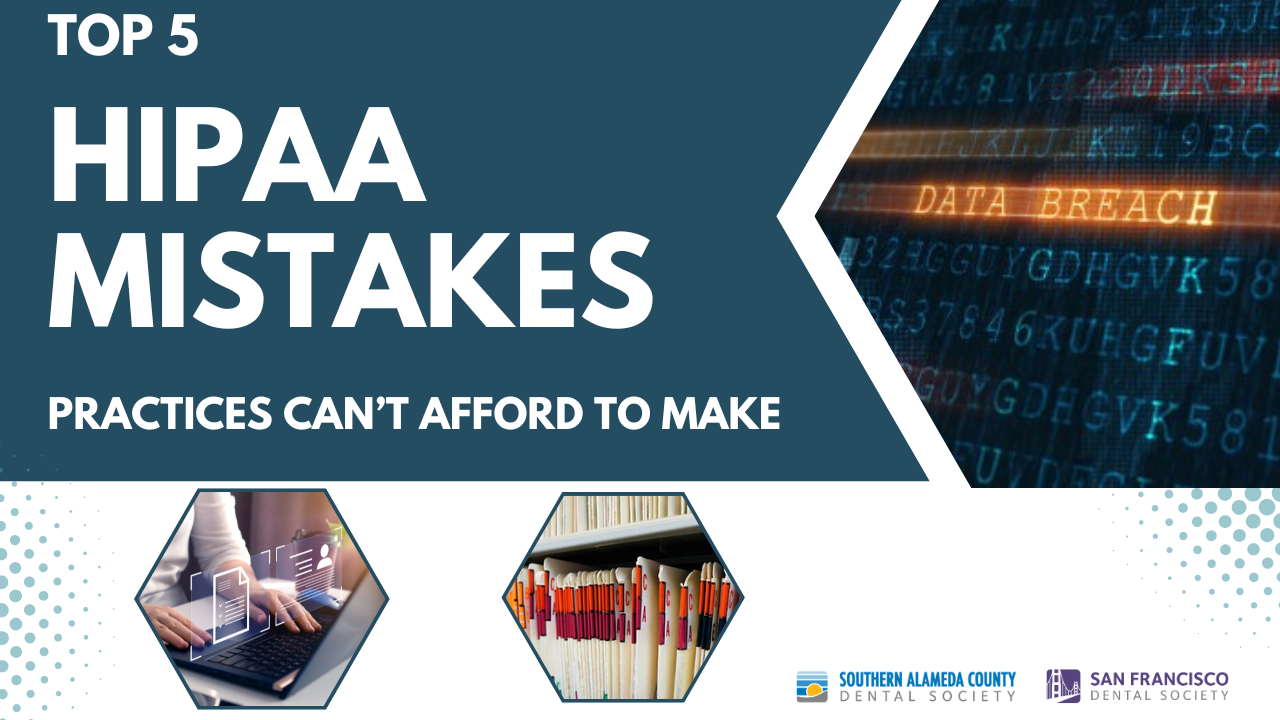 Top 5 HIPAA Mistakes Practices Can't Afford to Make